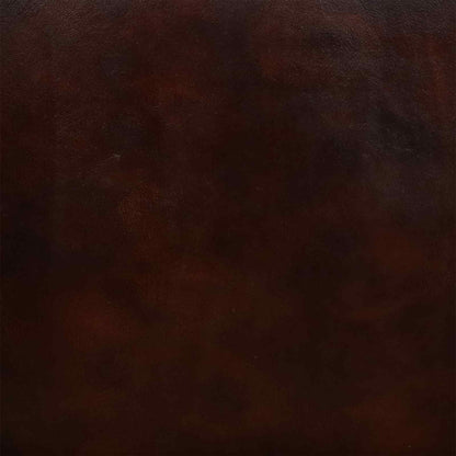 1 Seater Leather Sofa in Brown Finish - material detail