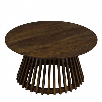 Eva Round Wood Coffee Table - 4946620430