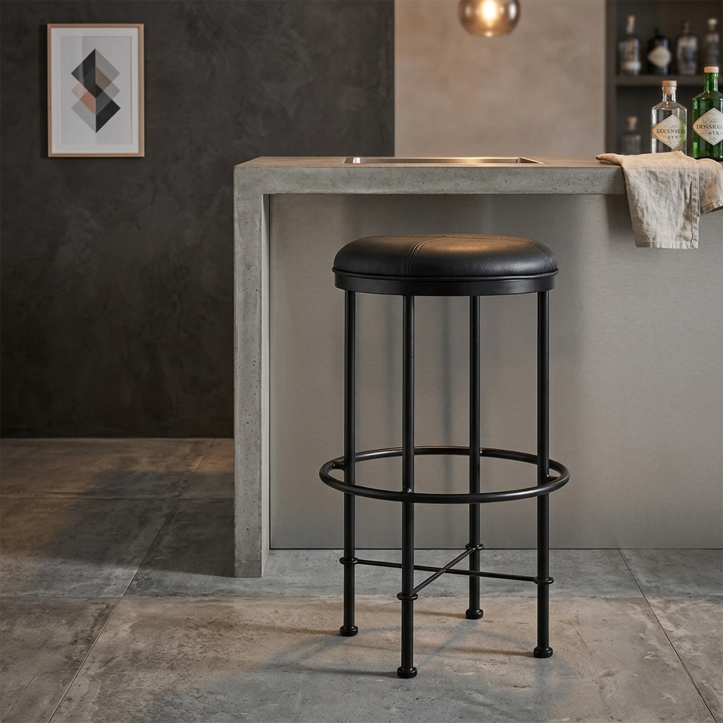 Mint Metal Bar Chair without Back-rest - 5214333085