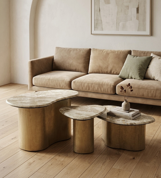 Palmo Set of 3 Coffee Table - 6841853772