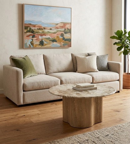 Thar Round Marble Coffee Table - 6842750967