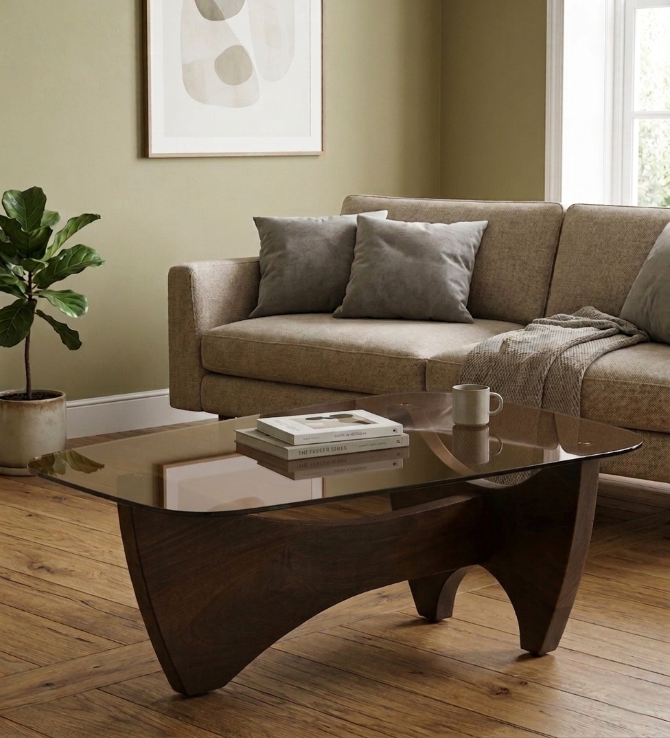 Milano Rectangle Wood Coffee Table - 7529462633