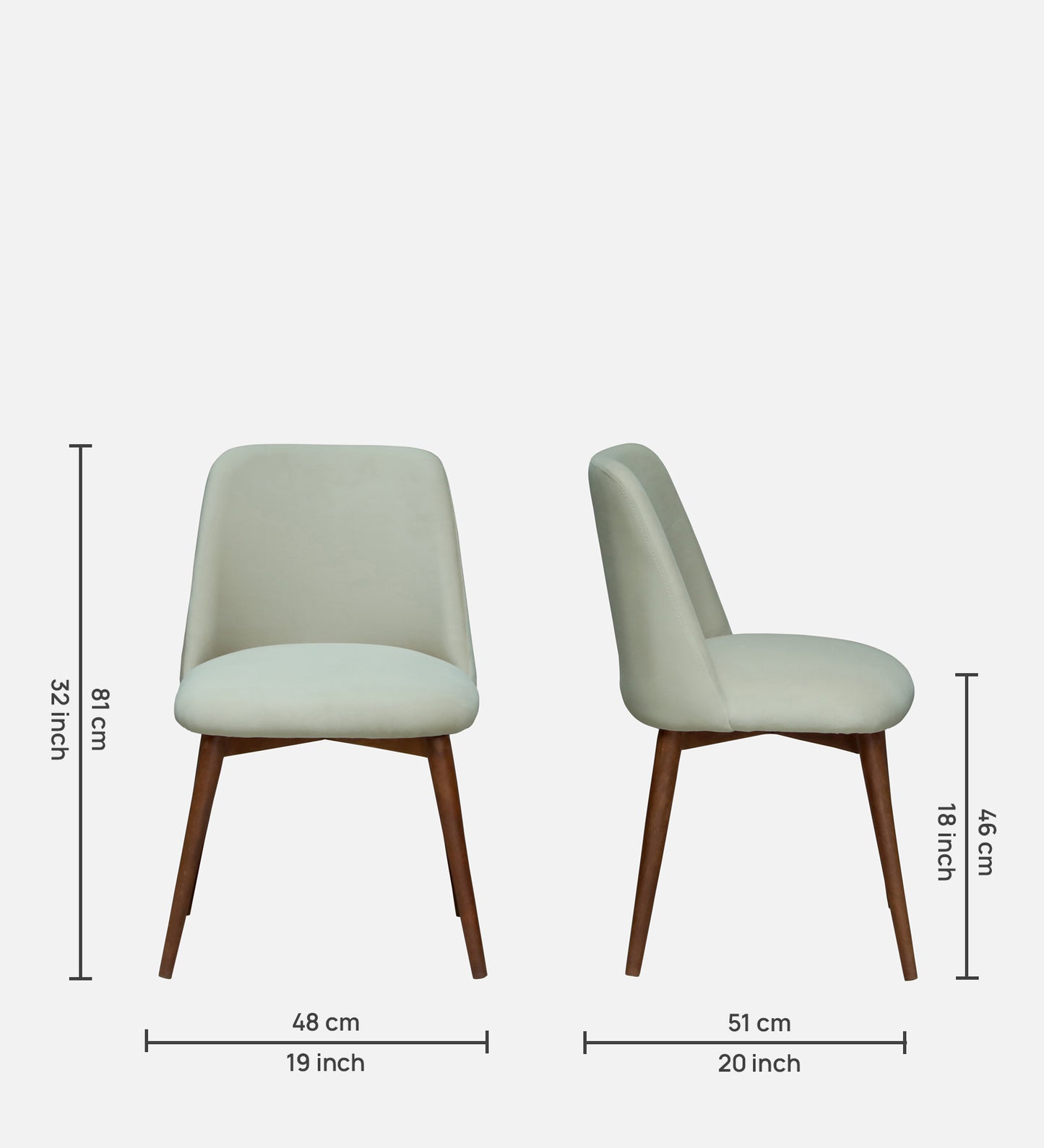 Avila 4 Seater Wooden Dining Set with Off-White Chair - Arm Chair Dim Copy