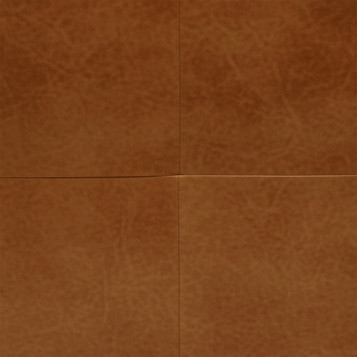 Leather Lounge Chair in Tan Finish - material detail