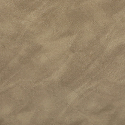 Leatherette Seat and Metal Legs Chair in Gold Finish - material detail