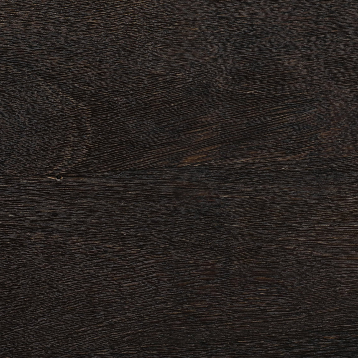 Metallic Black Side Table with Walnut Finish Wood Top