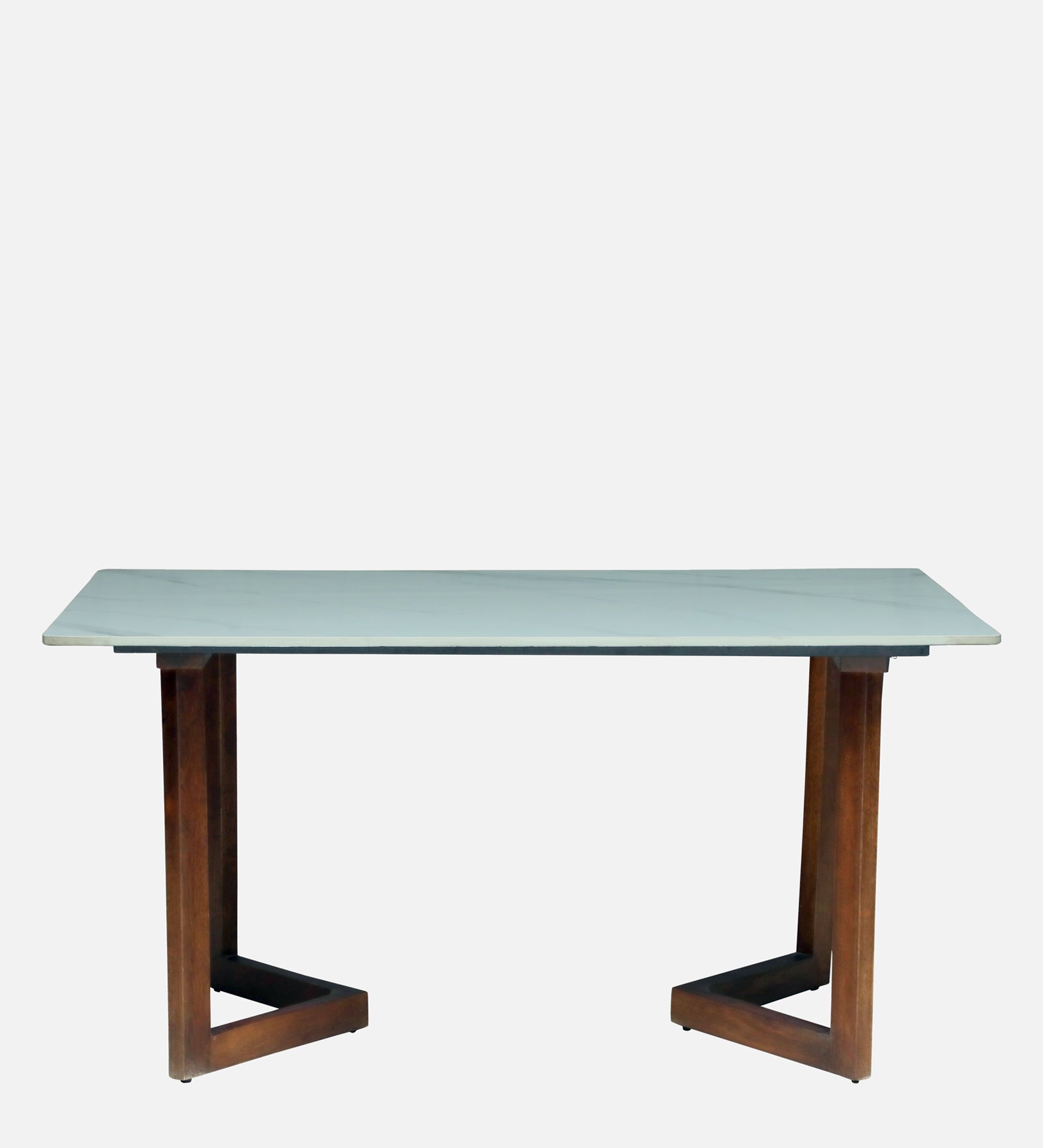 Avila 4 Seater Wooden Dining Set with Grey Chair - Rsk 4681