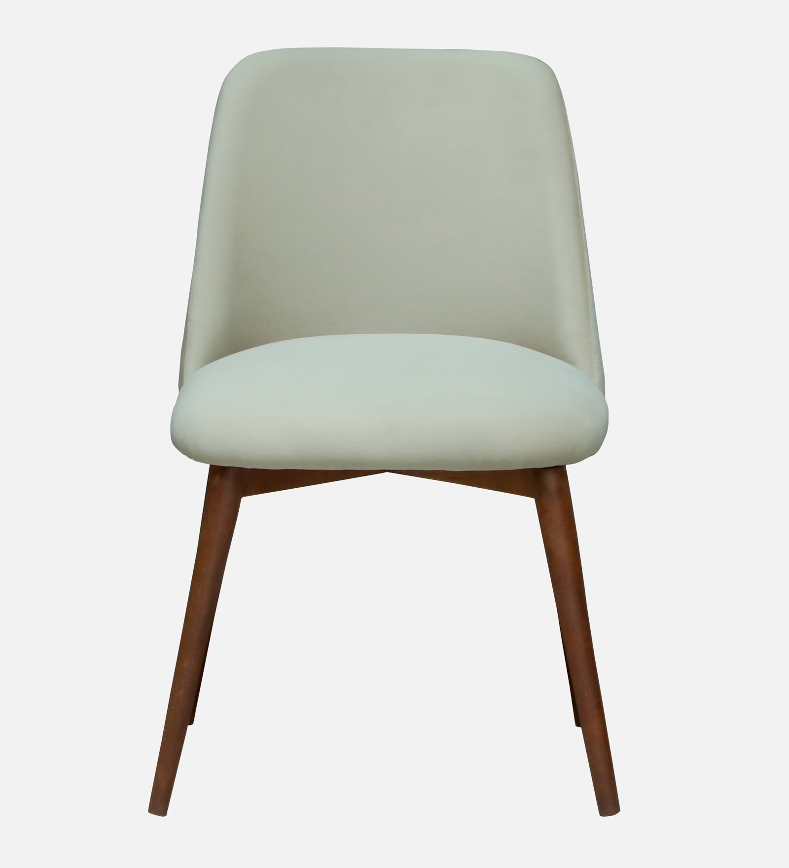 Avila Wooden Dining Chair with Off-White Velvet (Set of 2) - Rsk 4706