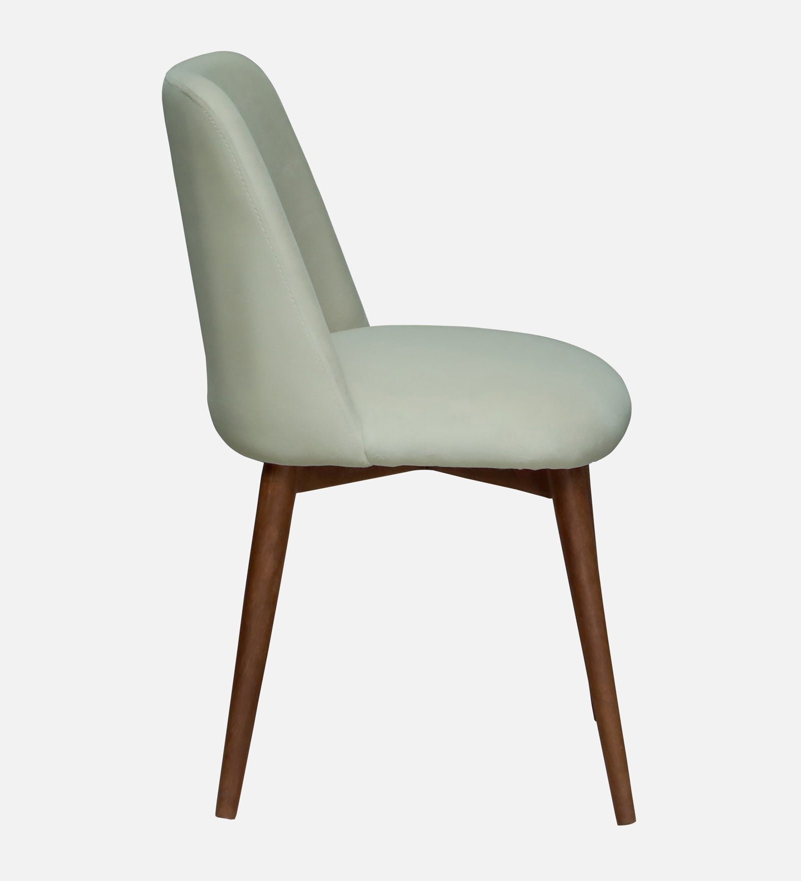 Avila Wooden Dining Chair with Off-White Velvet (Set of 2) - Rsk 4708