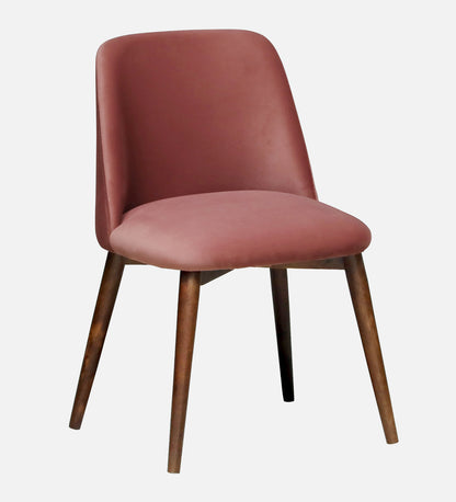 Avila 6 Seater Wooden Dining Set with Onion-Red Chair - Rsk 4715